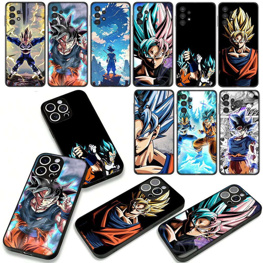 Super Son Gokus Dragon Vegeta Balls Case for Motorola Moto G54 G05 G24 G55 G75 G85 G15 G57 G86 Power Edge 50 30 Fusion neo Pro