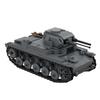Немецкий танк времен Второй мировой войны Panzer I II III IV Flakpanzer MK103 Военный конструктор Армейские кирпичики Набор для сборки Совместимый с брендами