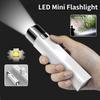 Portable Led Mini Flashlight Small Pocket Portable Strong Light Torchlight for Daily Use Outdoor Hiking KTY