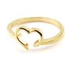 'Love' Gold Plated Ring
