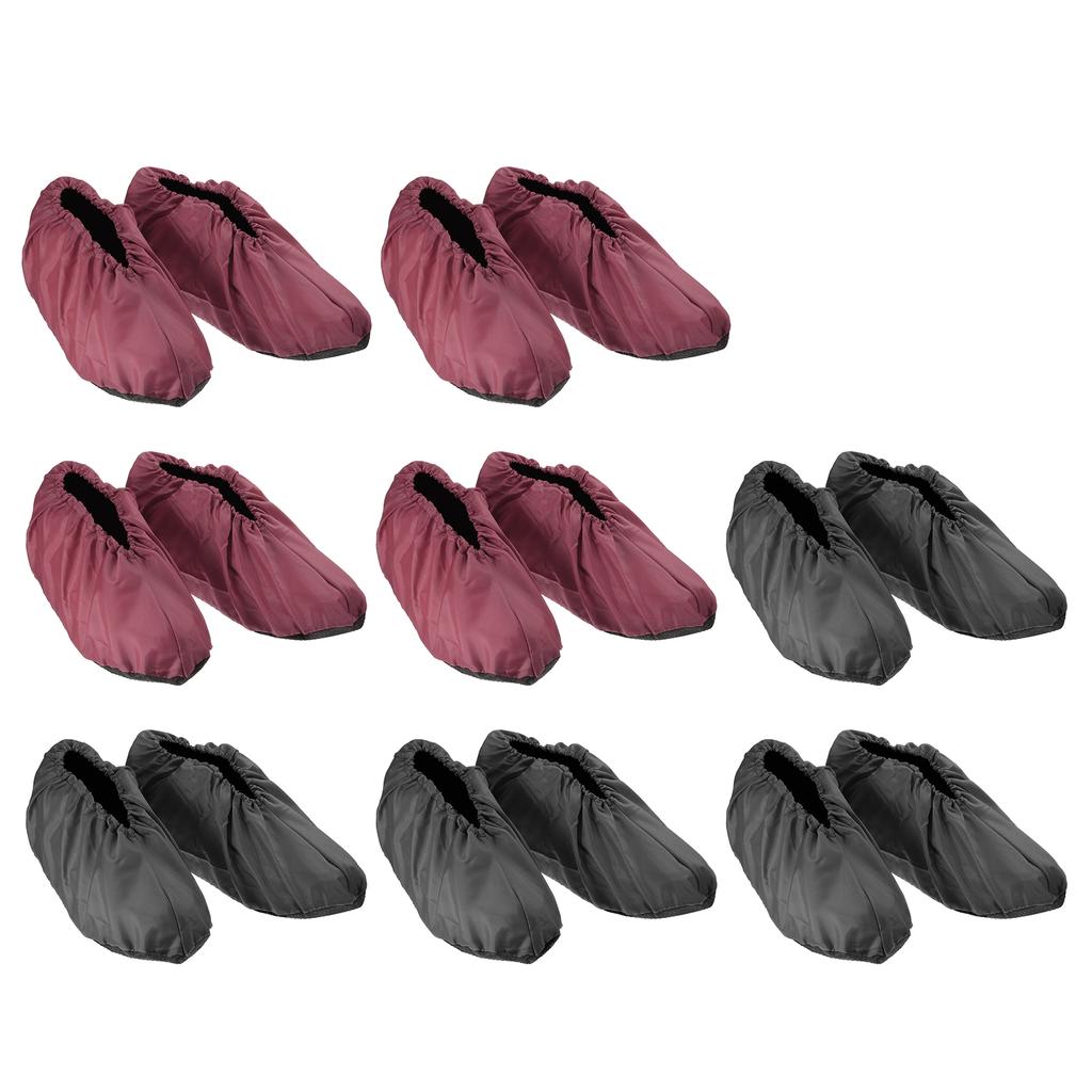 2/5/8 Pairs Waterproof Shoe Covers Water Resistant Rain Shoe Cover Washable Non Slip Boots Cover for Indoor Outdoor