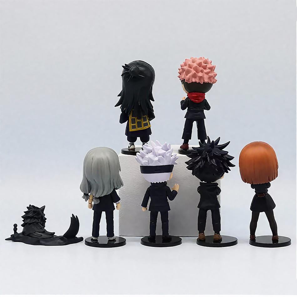 Jujutsu Kaisen Q Версия 9см Фигурка Сатору Годжо Итадори Юдзи Гэто Сугуру Нобара Мегуми Коллекция Подарки на День Рождения и Рождество