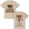 Rapper Chris Brown Tshirt Breezy Bowl XX Tour 2025 TShirts Unisex Women Harajuku ONeck Short Sleeve T Shirt Streetwear Fans Gift