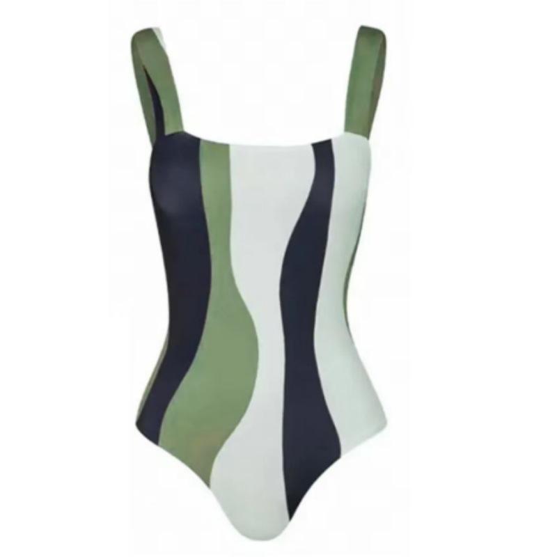 European & American Conservative Bikini Swimsuit Set with Sun Protection Gauze Skirt for Women - Perfect for Beach Vacations & Hot Springs