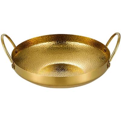 Milisten Кастрюля из нержавеющей стали для сухого горшка, японский горшок для шабу-шабу, салатница, корейские кастрюли для супа, сковорода для смешивания, сковорода для жарки, кастрюля для тушения для