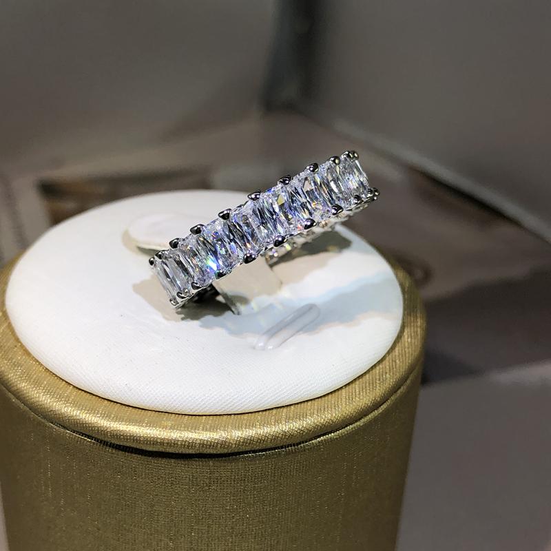 Элегантное женское кольцо из стерлинговой меди с большим цирконом в форме капли воды, кольца на пальцы для женщин, обещание любви, подарки на День святого Валентина