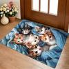 Kitty Cats Living Room Nonslip Area Rug Soft Carpet For Bedroom Game Playroom Sofa Office Home Decor Doormat Christmas Gift C9302771