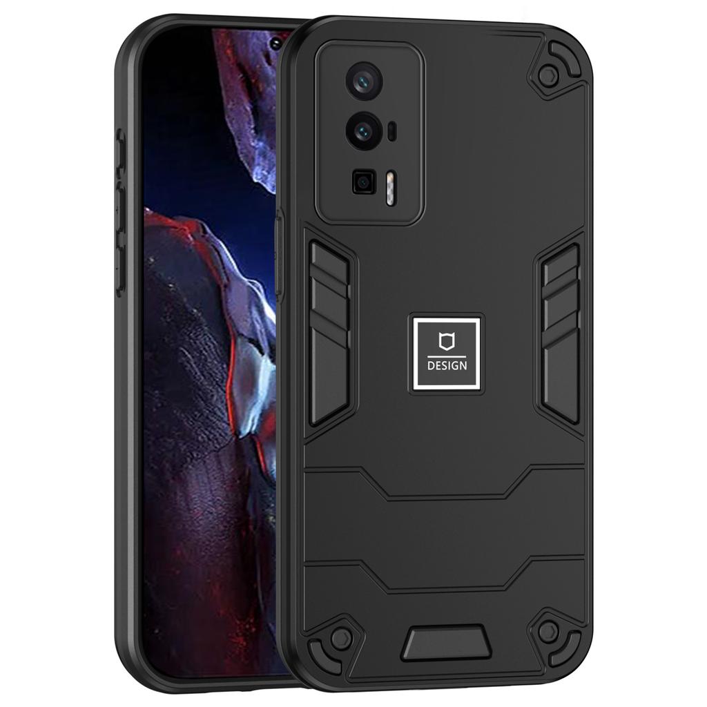 For Xiaomi Poco F5 Pro 5G/Redmi K60 5G/K60 Pro 5G Case 2-in-1 Hybrid Protective PC+TPU Phone Cover