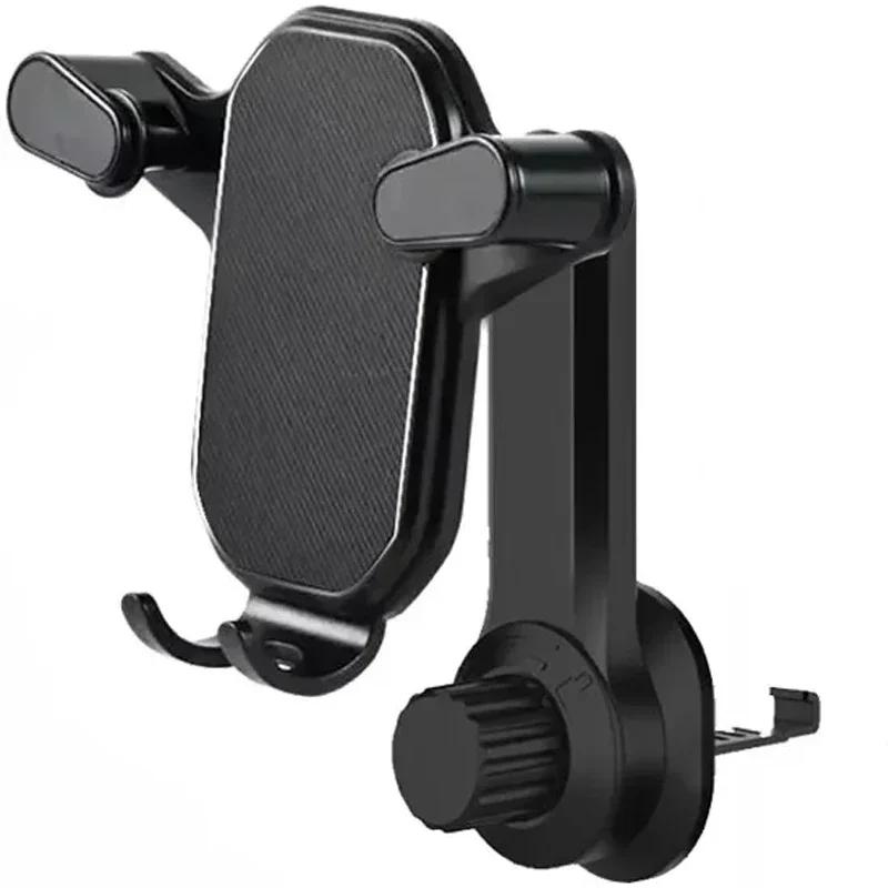 360° Подставка-держатель для телефона в воздуховод автомобиля с гравитационным зажимом, гибкой регулировкой, универсальная подставка для телефона в автомобиль для 4-7 дюймов