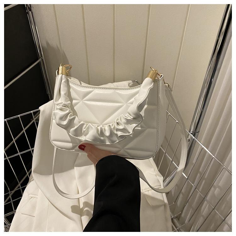 Модная простая сумка-тоут женская 2024 осень новая мода повседневная сумка через плечо повседневная сумка