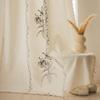 European Classical Floral Blackout Sheer Curtains for Balcony, Living Room, Bedroom, Bay Window