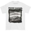 Ретро Футболка с изображением группы Imagine Dragons Независимая рок-группа из США Ретро в американском стиле Свободная мужская футболка
