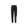 Adidas Neo Solid Color Logo Pattern Pocket Cuffed Knit Sports Pants Women Pants Black GP7125