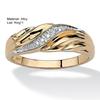 Engagement Ring Two-tone Wear Resistant Elegant