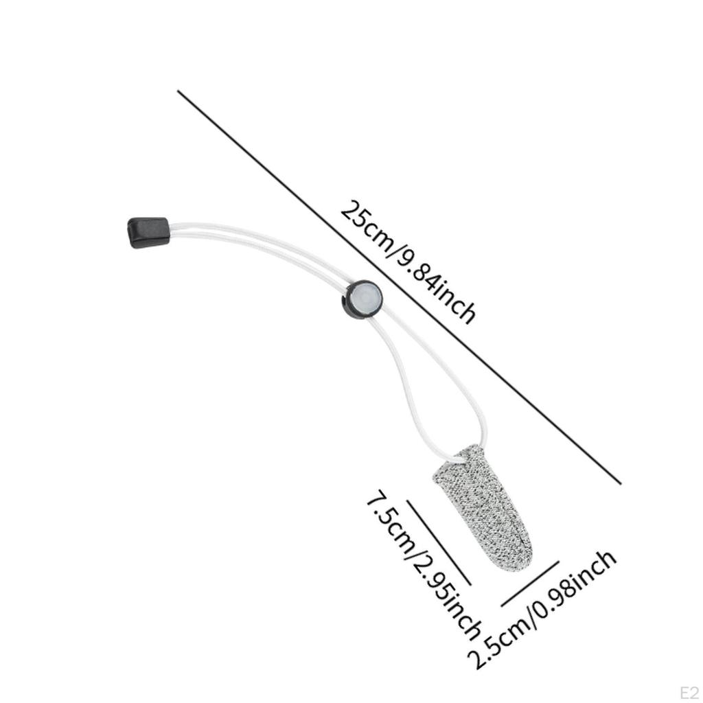Рыболовная перчатка Защита пальца Одинарная Утолщенная Снасть Для улицы для Мужчин Женщин Указательный