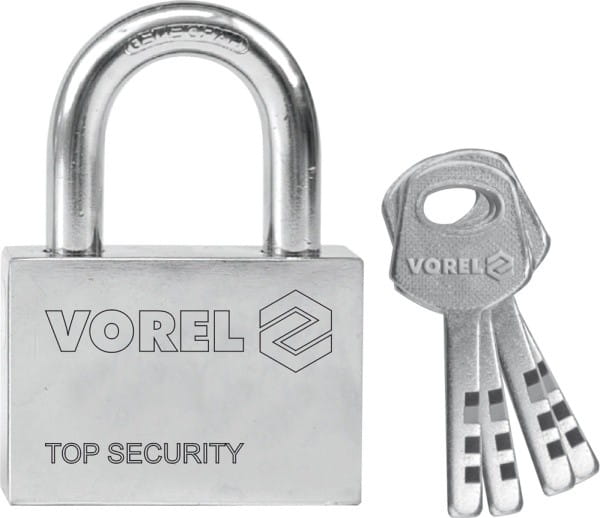 Vorel Gel Coated Padlock 40mm