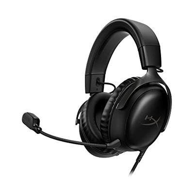 Игровая гарнитура HyperX Cloud III с DTS Headphone:X Spatial Audio, 53-мм динамики и комфорт Cloud II, Черный, Совместим с ПК, PS5, PS4, Xbox Seri