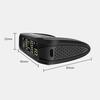 E-ACE K10 Солнечная TPMS Автомобильная система сигнализации давления в шинах Система контроля температуры шин Цифровой дисплей Автоматические системы охранной сигнализации с 4 датчиками