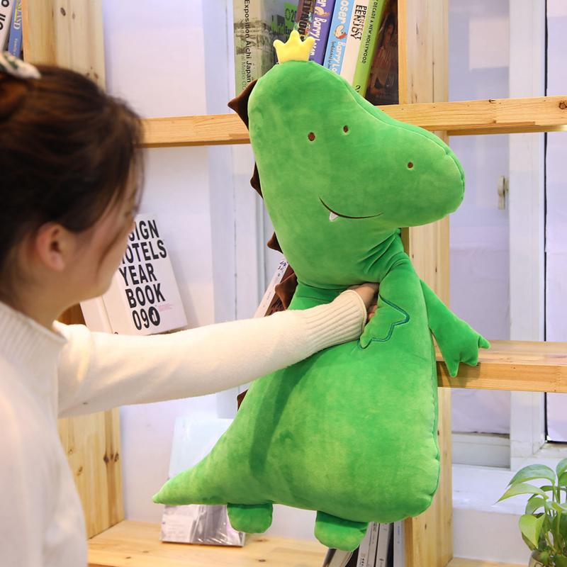 Dinosaur Pillow Plush Toys Cartoon Tyrannosaurus Cute Stuffed Toy Dolls for Kids Children Boys Birthday Gifts