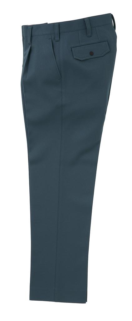 KURODARUMA CORPORATION Charcoal Size One-Tuck Slacks, Gray, 76, 31596-48-76