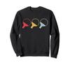 Table Tennis Player Silhouette Racket Ball Cool Youth Kids Sweatshirt