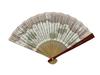 Tea Ceremony Utensils, Tea Fan for Women, Urushi Lacquer, Rikyu Hyakushu (One Hundred Poems of Rikyu), 5 Inches