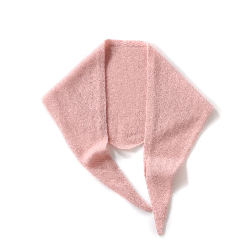 Женский кашемировый треугольный шарф: Мягкий, Теплый и Универсальный Шарф-манишка для Осени/Зимы