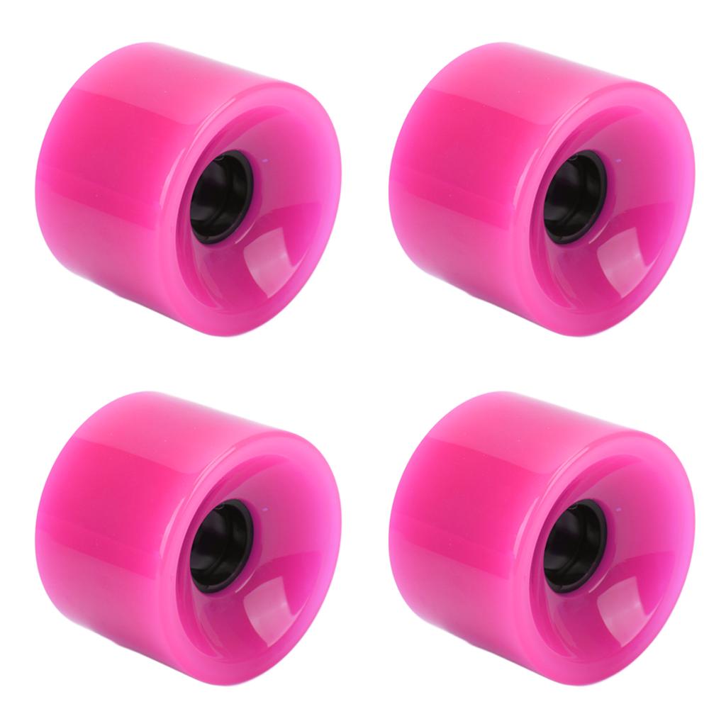4Pcs Scooter Wheels Balanced Safe Riding Strong Grip Durable Without Cracking Scooter