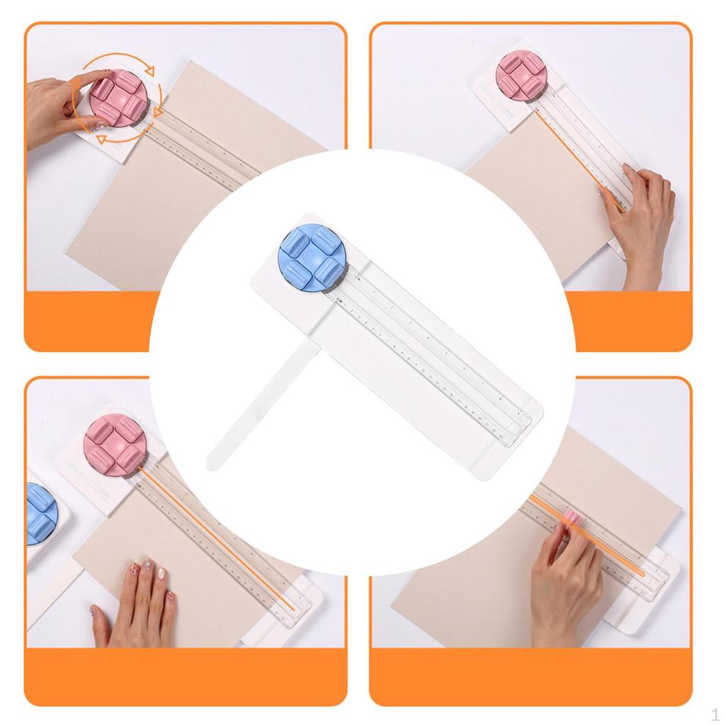 Резак для бумаги, ручной работы, портативный инструмент для скрапбукинга, резка картона