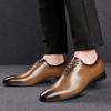 Fashion Large Size Men's Shoes New High Quality Cowhide Memory Foam Stitching Soles Business Dress Shoes Men Genuine Leather Shoes