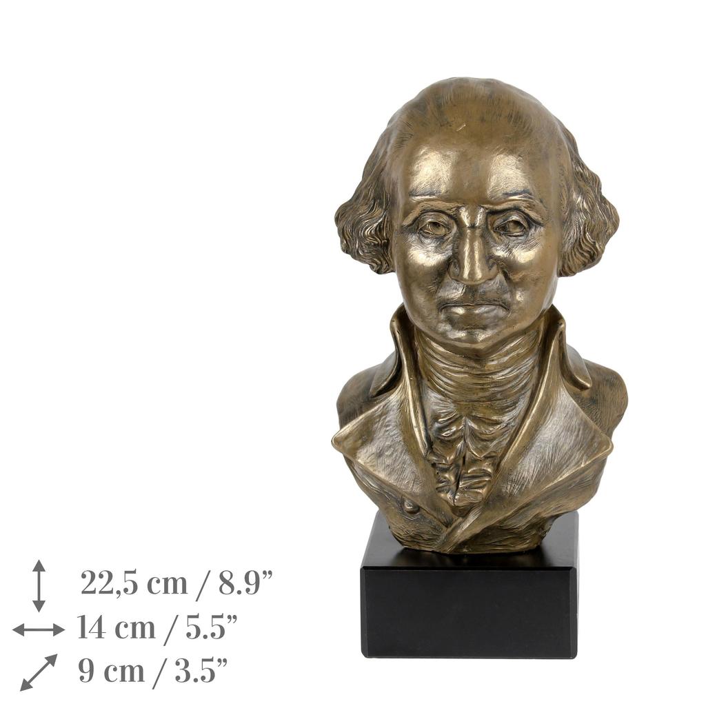 George Washington – Marble bust, statuette of a famous person | Art-Dog