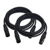DMX512 Signal Cable Canon Cable/Microphone Cable/Microphone Cable XLR Cable Black