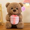 Милая подарочная кукла-медвежонок, подарок на день рождения, плюшевый мишка, милая кукла-подушка для девушки, подарок на День святого Валентина