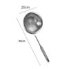 Jing Zhifeng Thickened 304 Stainless Steel Strainer & Skimmer 3-Pack