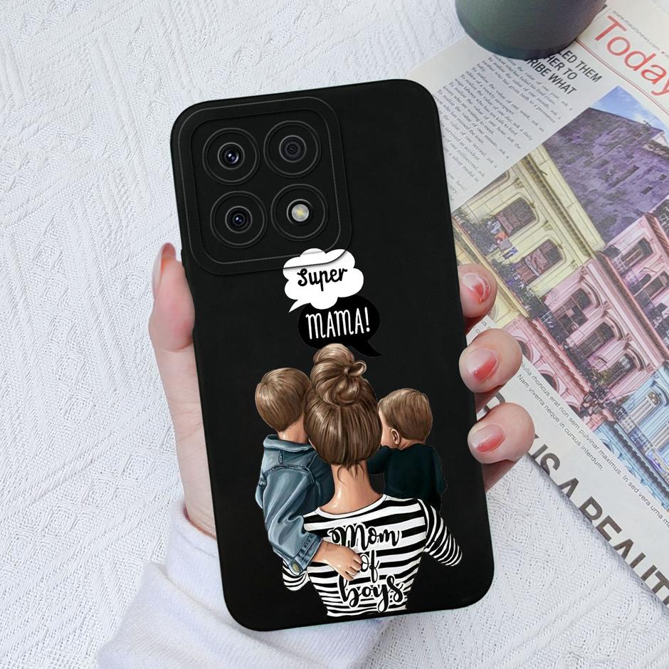 Чехлы Для Honor X8a X8b Красивый Рисунок Девочки Ударопрочный Ультратонкий Чехол Для Honor X8 A X8 B Силиконовый Высококачественный Coque Funda