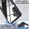 Coque Intégrale pour Samsung Galaxy S25 Plus (Galaxy S25+) Antichoc Tranparent Bordure Noir Rigide