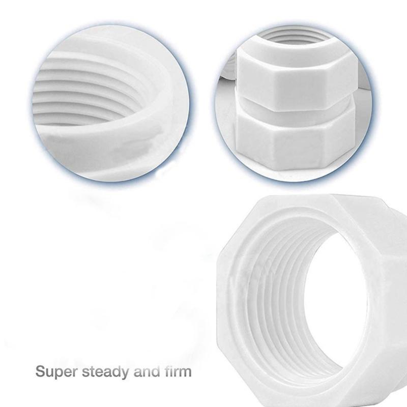 6pcs/8pcs Reliable Pool Cleaner Feed Hose Nut Leak Free Replacement Durable for 280 380 180 Ensure Tight Connection Seal