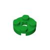 Small Particle Moc Blocks 2x2 Round Plate with Axle Hole - Compatible with Lego 4032