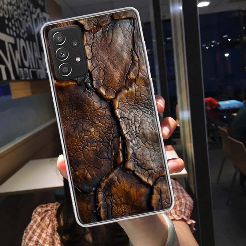 Чехол из кожи крокодила для Samsung A54 A57 A37 A17 A14 A15 A12 A24 A34 A55 A35 A25 A52S A07 A05S A04S A22 A32 A72 Galaxy Note