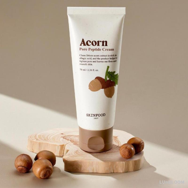Skinfood Acorn Pore Peptide Cream 70ml (+Free gift)