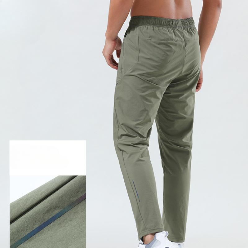 Свободные спортивные брюки Ice Silk для мужчин, быстросохнущие брюки для бега и фитнес-тренировок на открытом воздухе
