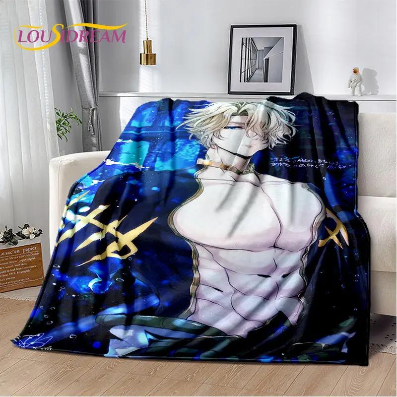 Record of Ragnarok Anime Cartoon Soft Plush Blanket,Flannel Blanket Throw Blanket for Living Room Bedroom Bed Sofa Picnic Cover