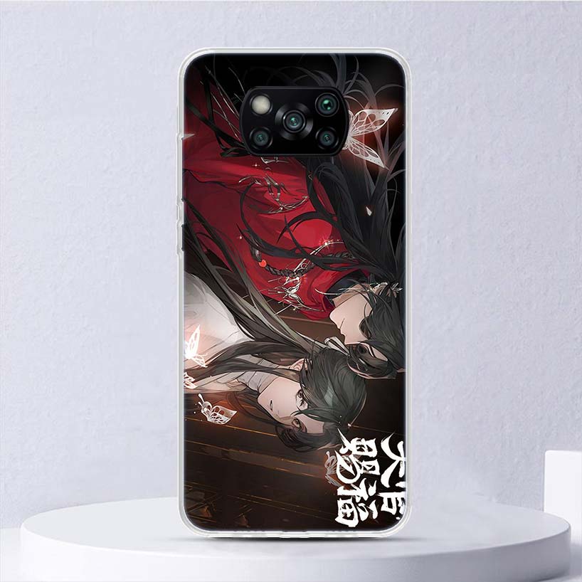 Heaven Official's Blessing Soft Case For Xiaomi Poco X7 X6 X5 X4 X3 Nfc F7 Ultra F6 F5 Pro Phone Cover F4 Gt F3 M5S M4 M3 M5 M6