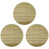 Set of 3 Noodle Plates with Bamboo Curtains for and Commercial [16.5cm] [Suitable Restaurants, Inns, Use]