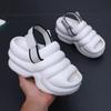 9cm Summer Women Sandals Platform Slippers   Indoor Home Slides Female Outdoor Thick Sole Clogs Beach Street Sandals Flip Flops