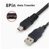 31,5-дюймовый USB-кабель с разъемом Mini 8-Pin (5-жильный) для передачи данных и зарядки, для цифровых камер Nikon, Olympus, Sony, Fuji, Panasonic
