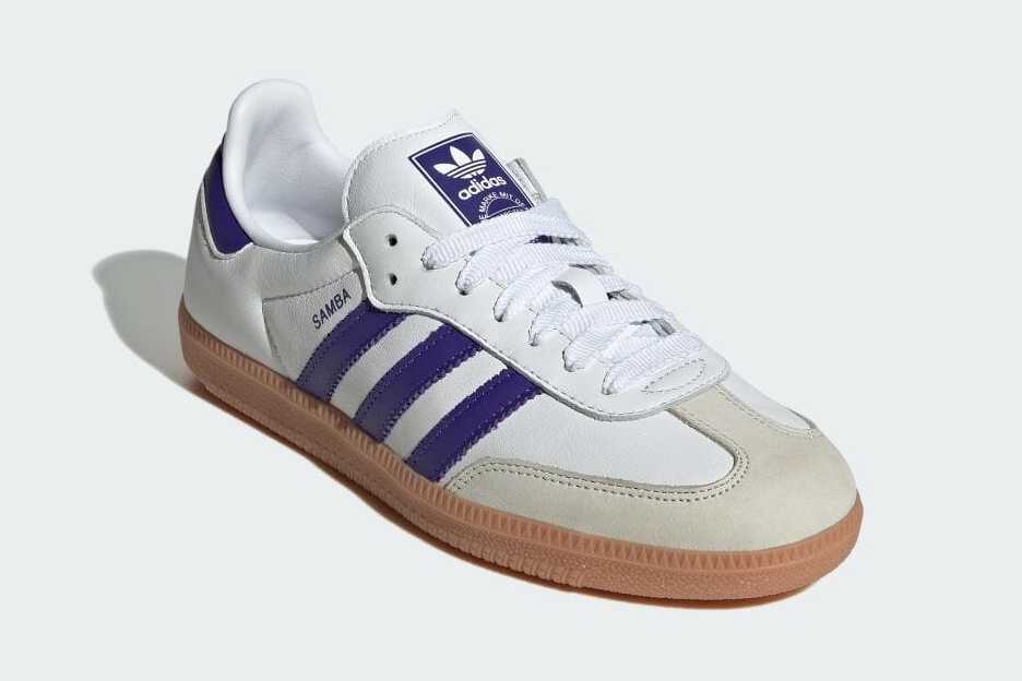 IF6514 adidas Originals Samba OG Cloud White Energy Ink Off White (Женский)