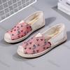 Women Loafers 2025 Summer Soft Sole Casual Shoes Lightweight Breathable Flat Shoes Comfortable Vintage Vulcanized Shoes