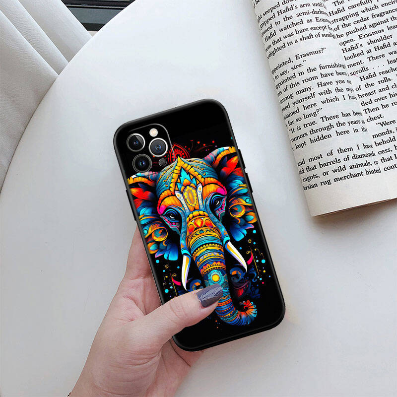 MH8 Animal Elephant Phone Shell for Samsung S20 S21 S22 S23 S24 FE Ultra Plus Lite S21S A55 A07 A17 F06 F16 M06 M16 M56 A36 A37 A57