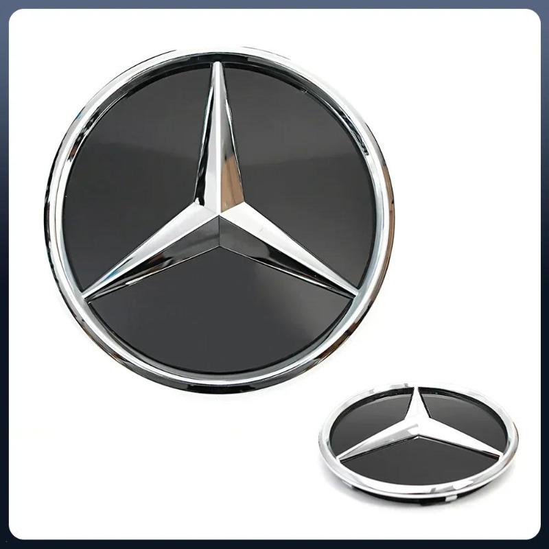 Для Mercedes Benz Серебристый И Черный Передняя Решетка Новейший 3D Стиль Эмблемы W176 W246 W205 W212 W207 W217 W251 R231 W166 X166 X156